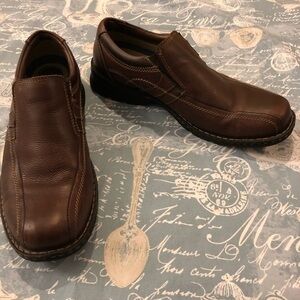 Dockers leather slip on loafer 11M shoe